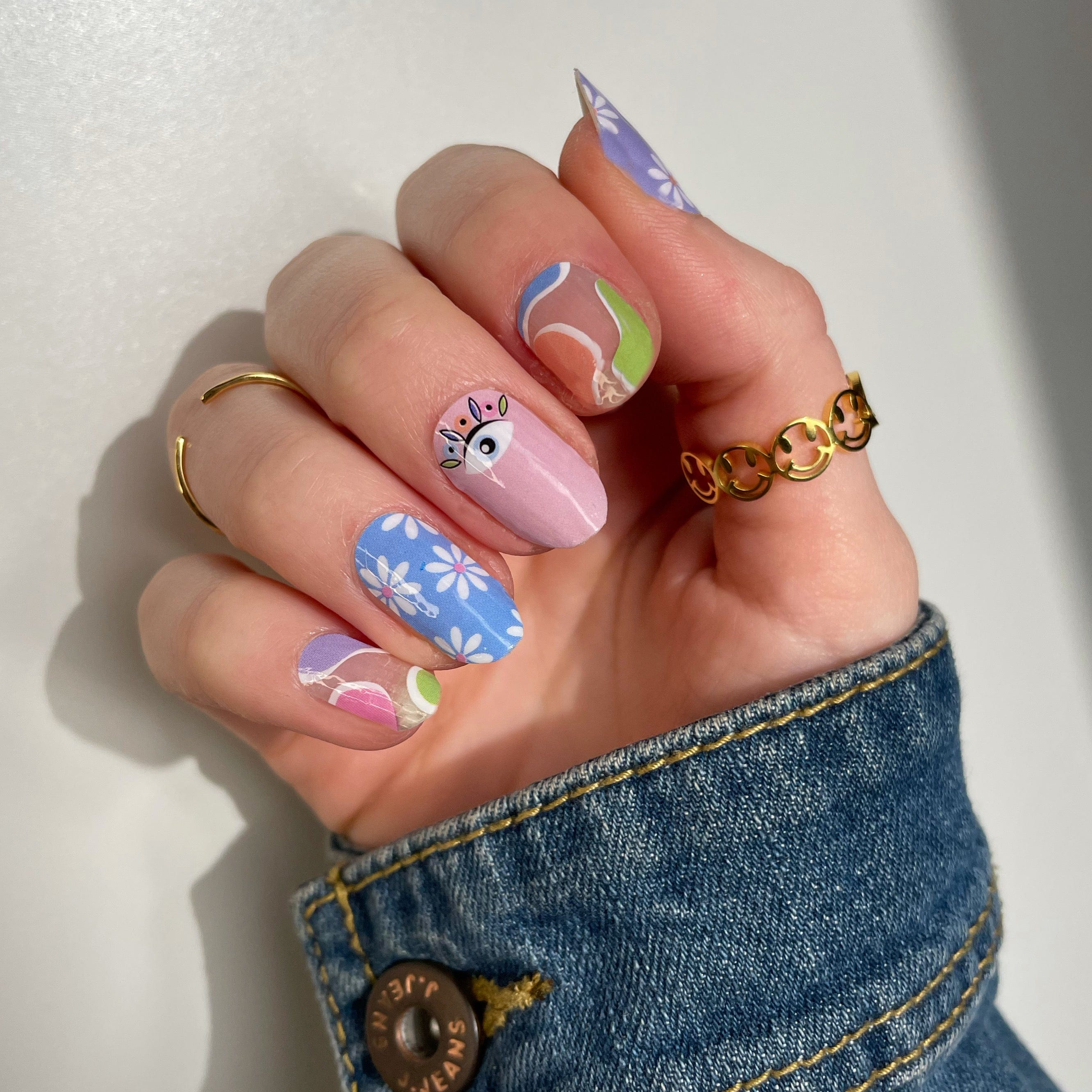TheNailsAngels Stickers pour ongles Dua