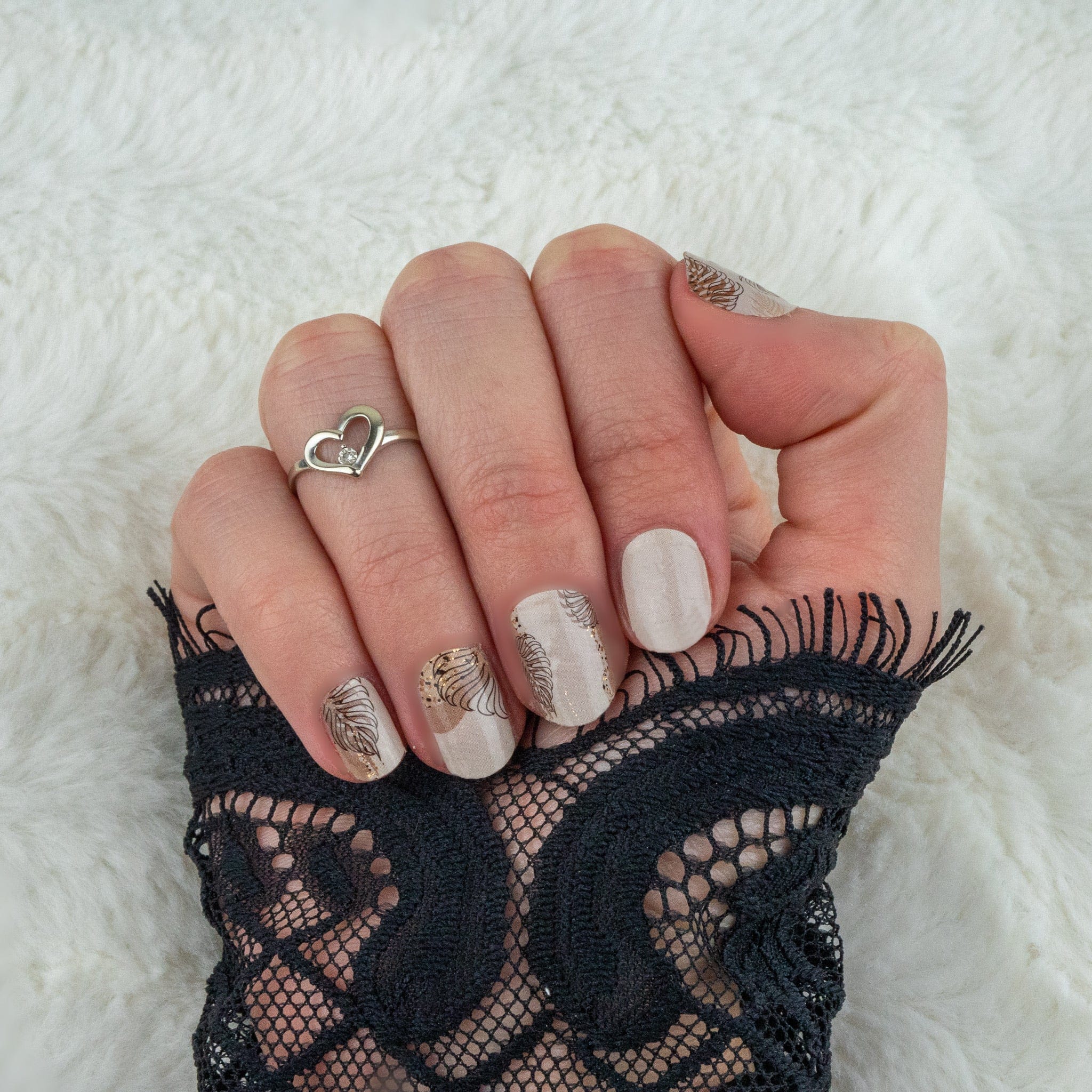 TheNailsAngels Stickers pour ongles Hazel