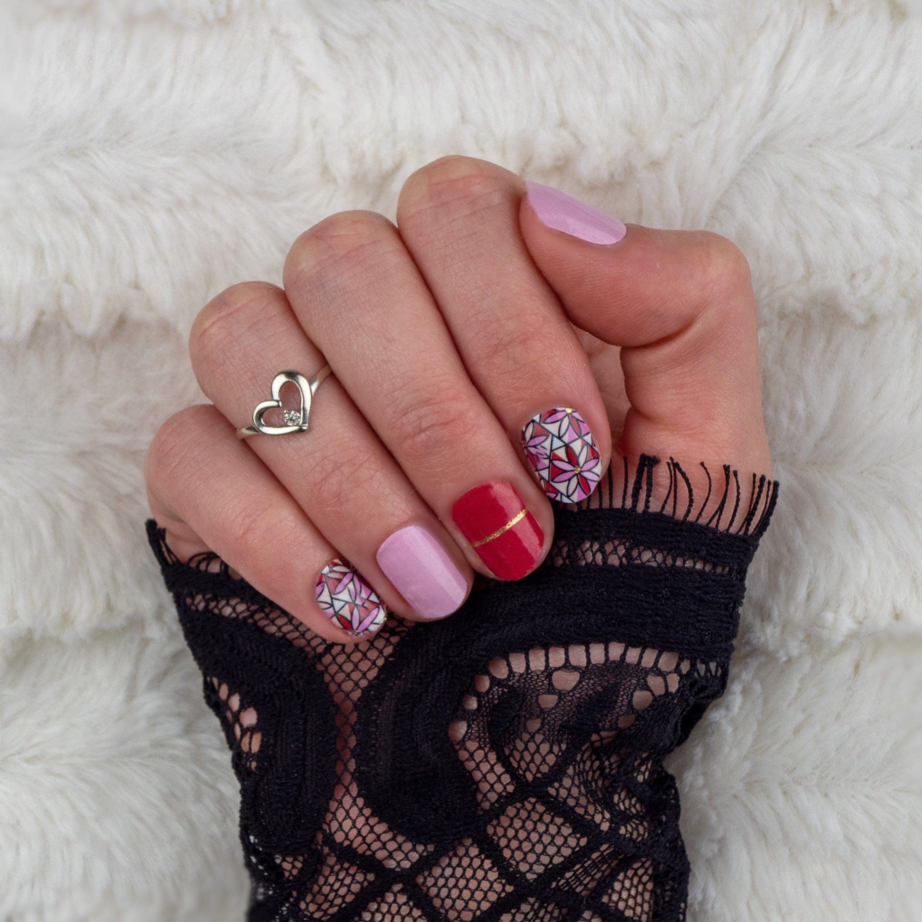 TheNailsAngels Stickers pour ongles June Blush