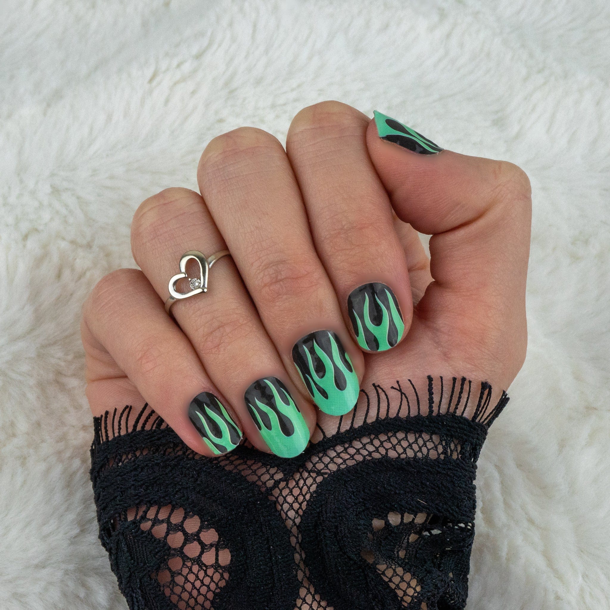 TheNailsAngels Stickers pour ongles Juniper