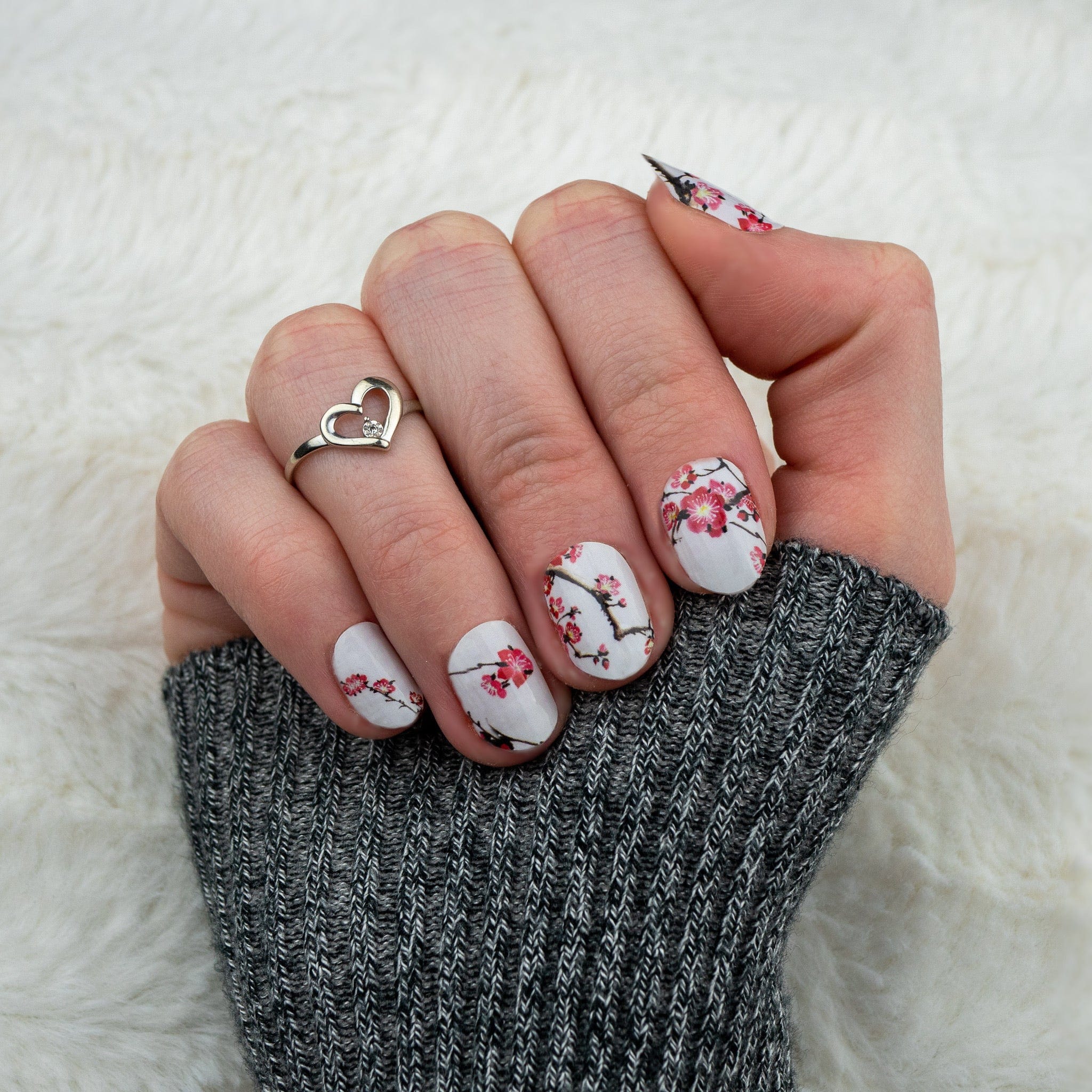 TheNailsAngels Stickers pour ongles Sakura