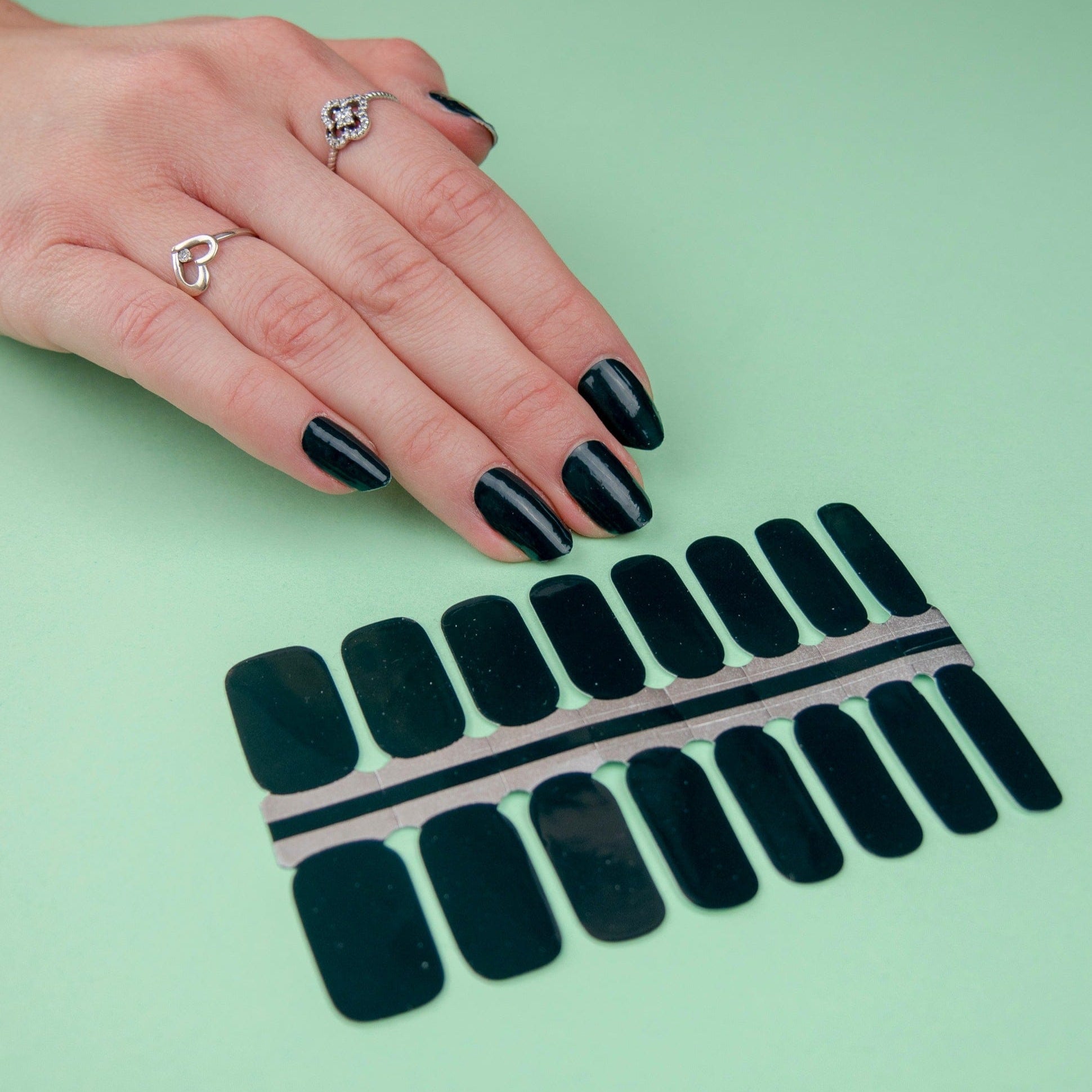 TheNailsAngels Stickers pour ongles Emerald