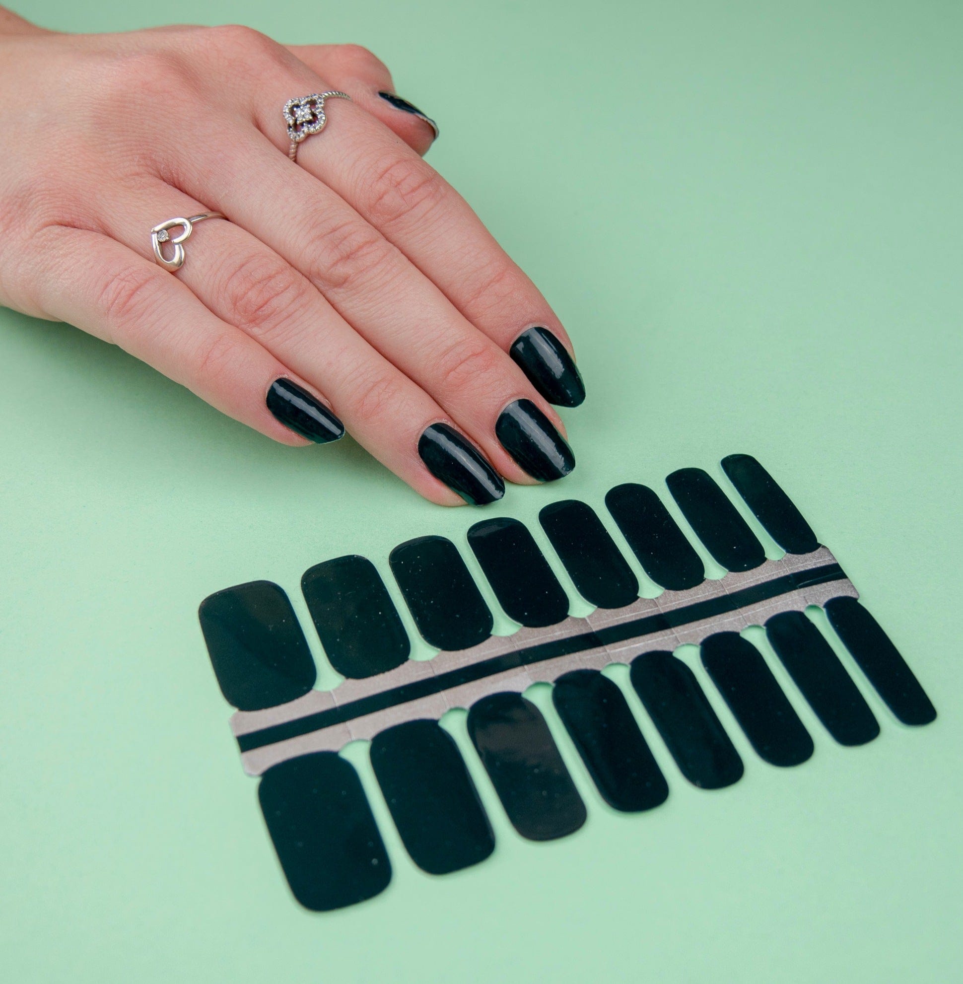 TheNailsAngels Stickers pour ongles Emerald