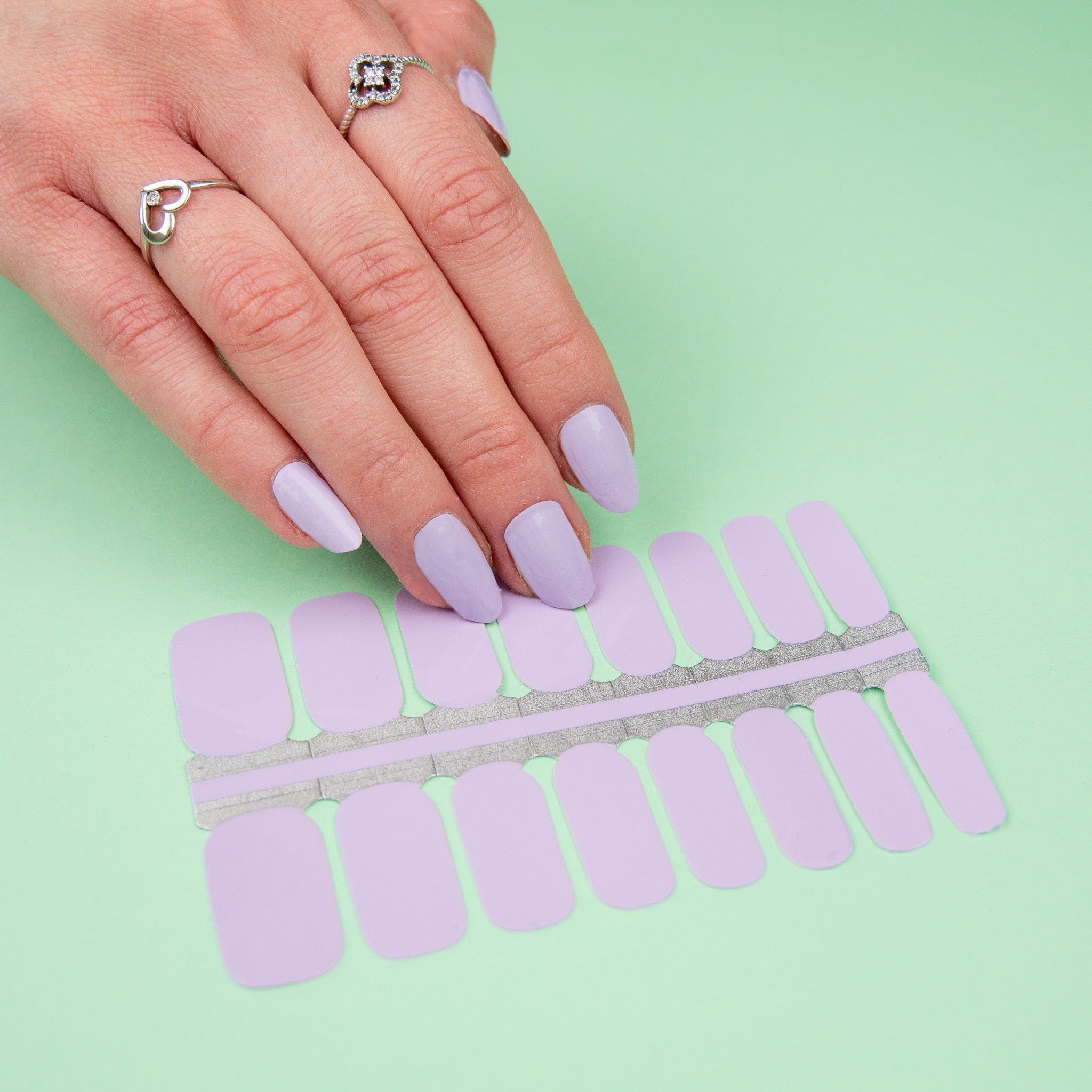 TheNailsAngels Stickers pour ongles Lilac
